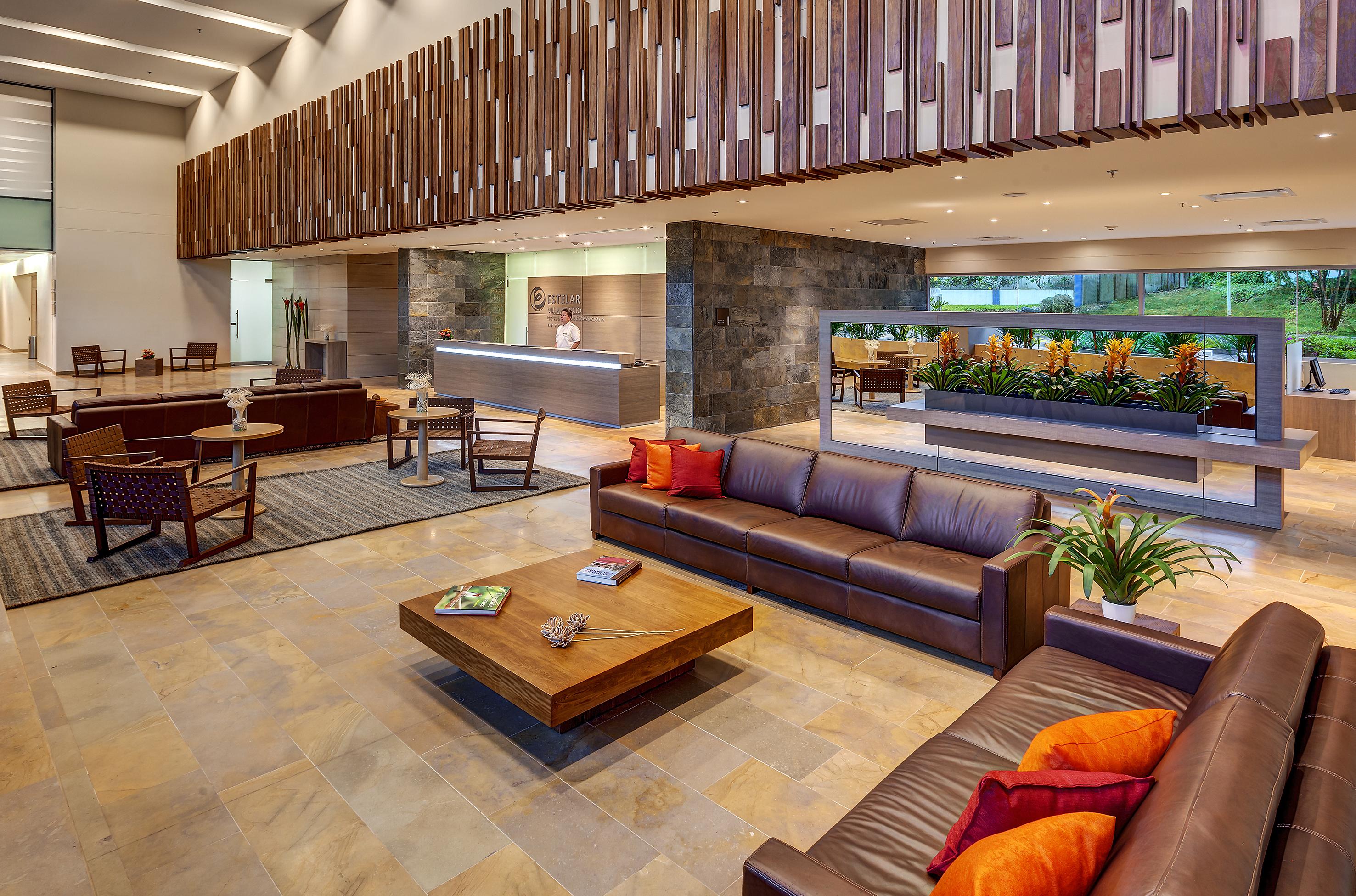 Estelar Villavicencio Hotel & Centro De Convenciones Kültér fotó The lobby of the hotel